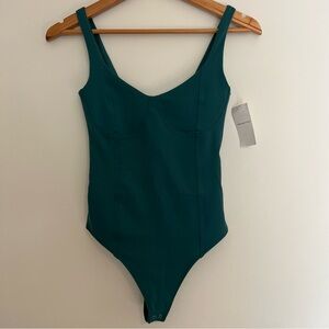 Abercrombie & Fitch Women’s Emerald Green Bodysuit Size XS